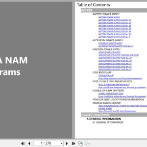 Nissan Maxima Nam 2018 January 2026 Electrical Wiring Diagrams (1)