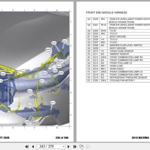 Nissan Maxima Nam 2018 January 2026 Electrical Wiring Diagrams (2)