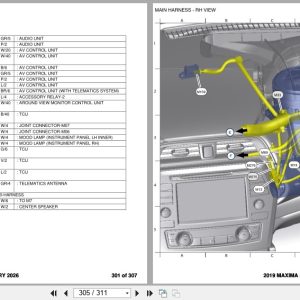 Nissan Maxima Nam 2019 January 2026 Electrical Wiring Diagrams (3)