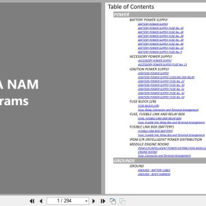 Nissan Maxima Nam 2023 June 2024 Electrical Wiring Diagrams (1)