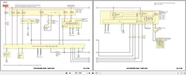 Nissan Maxima Nam 2023 June 2024 Electrical Wiring Diagrams (2)