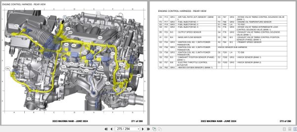 Nissan Maxima Nam 2023 June 2024 Electrical Wiring Diagrams (3)