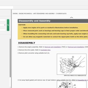Nissan Murano Z52 2021 January 2026 Service Manual Wiring Diagrams (2)