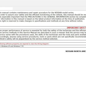Nissan MURANO Z52 2024 March 2025 Service Manual Wiring Diagrams (1)