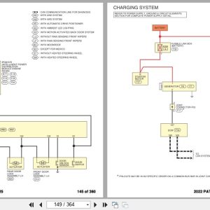 Nissan PATHFINDER NAM 2022 - JUNE 2025 Electrical Wiring Diagrams Nissan Pathfinder Nam 2022 June 2025 Electrical Wiring Diagrams (2)