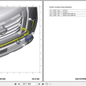Nissan PATHFINDER NAM 2022 - JUNE 2025 Electrical Wiring Diagrams Nissan Pathfinder Nam 2022 June 2025 Electrical Wiring Diagrams (3)