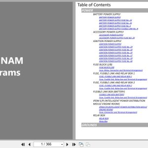Nissan ROGUE NAM 2020 SEPTEMBER 2020 Electrical Wiring Diagrams (1)
