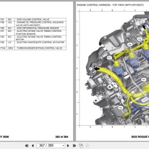 Nissan Rogue Nam 2023 January 2026 Electrical Wiring Diagrams (2)