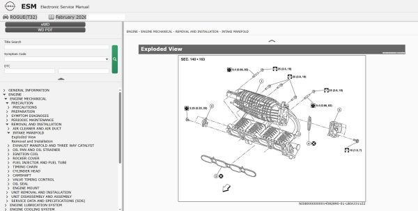 Nissan ROGUE T32 2018 - February 2026 Service Manual Wiring Diagrams Nissan Rogue T32 2018 February 2026 Service Manual Wiring Diagrams (2)