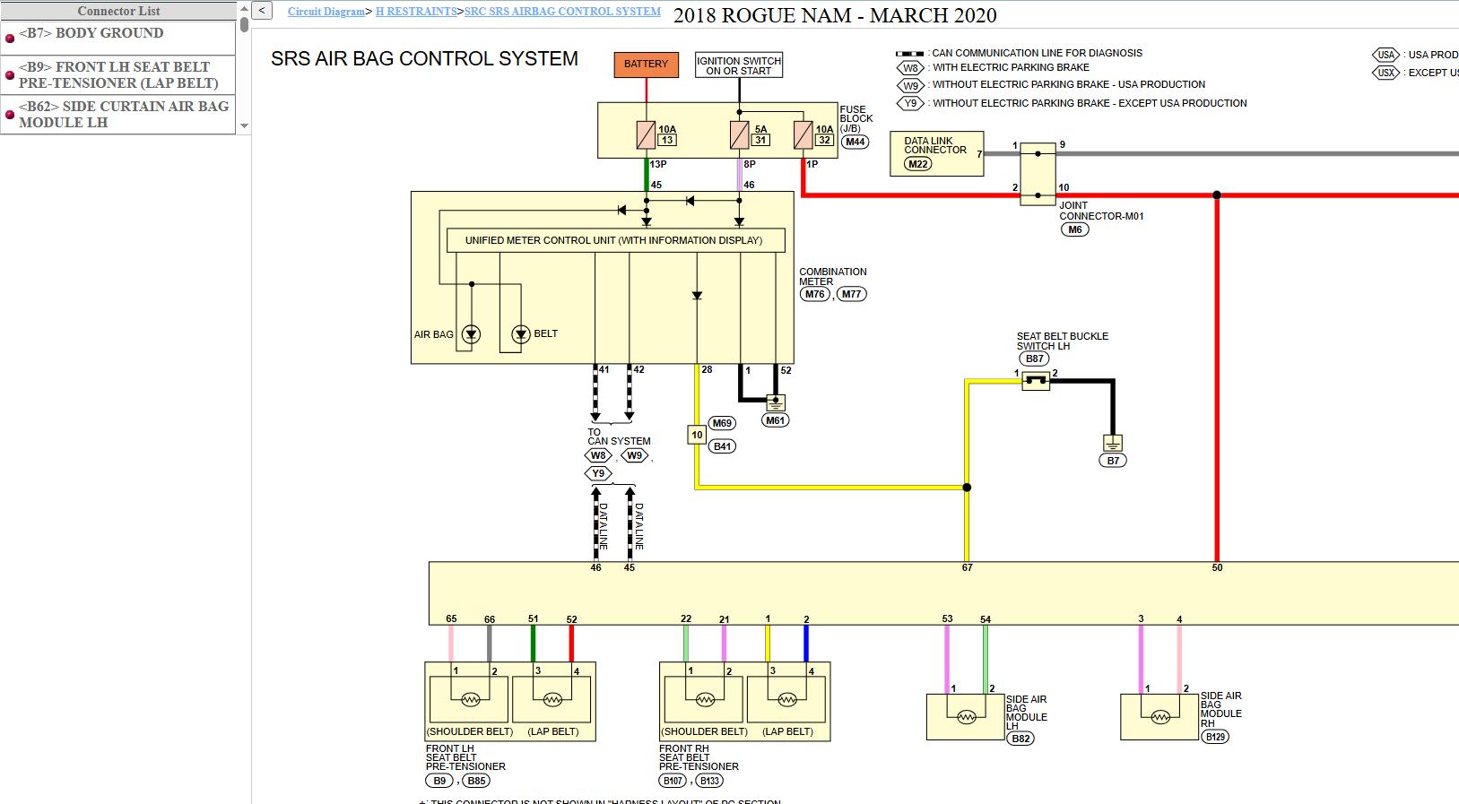Nissan ROGUE T32 2018 February 2026 Service Manual Wiring Diagrams (3)