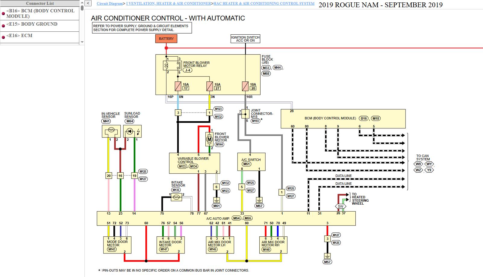 Nissan ROGUE T32 2019 February 2026 Service Manual Wiring Diagrams (3)