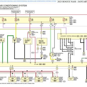 Nissan Rogue T33 2023 January 2026 Parts Service Manual Wiring Diagrams (3)