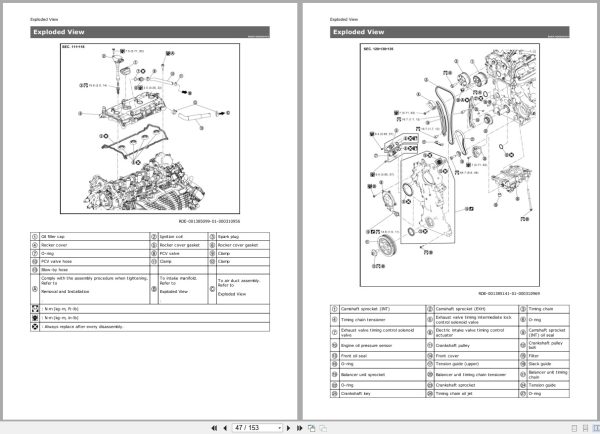 Nissan Rogue T33 2023 January 2026 Parts Service Manual Wiring Diagrams (4)