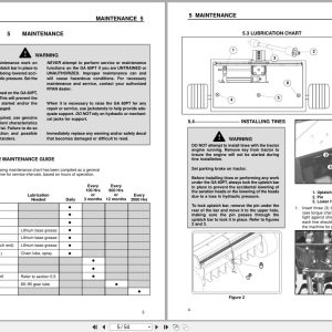 Ryan Aerator Ga 60 Pt 544914 Parts Maintenance Manual 4117235 A 2002 (2)