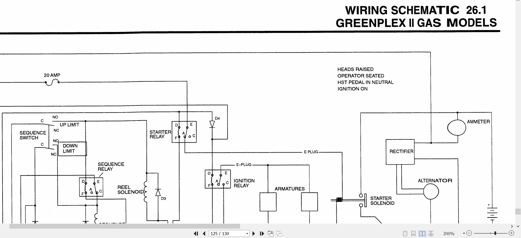 Ransomes Greens Mower G Plex II Diesel Gas Petrol Parts Maintenance Manual 844096 2000 (4)