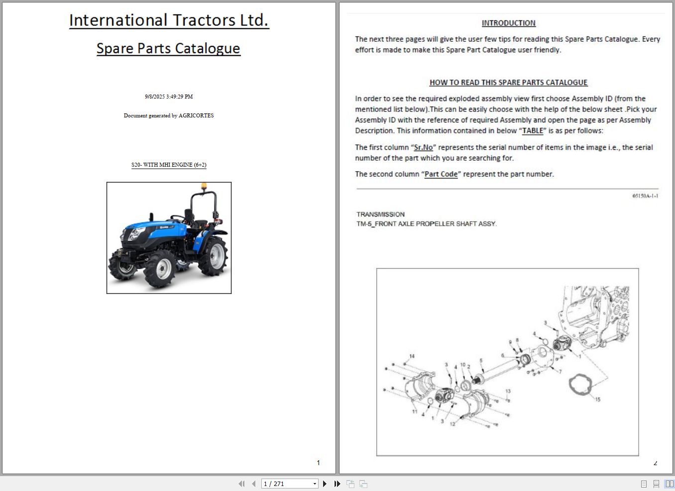 Solis Tractor Service Parts Operators Maintenance Manuals PDF 880 MB (2)