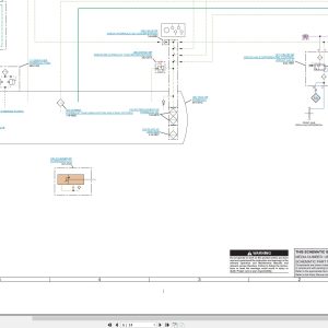 CAT Articulated Truck 725C Electrical Hydraulic Schematic (2)
