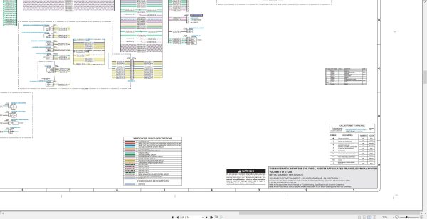 CAT Articulated Truck 735 Electrical Hydraulic Schematic (2)