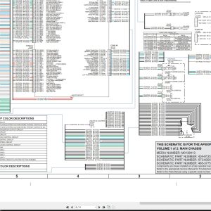 CAT Asphalt Paver AP655 Electrical Hydraulic Schematic (2)