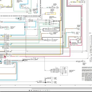 CAT Backhoe Loader 416B Electrical Schematic (2)