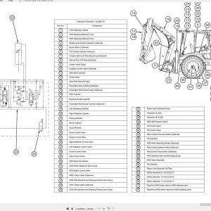 CAT Backhoe Loader 428C Electrical Hydraulic Schematic (3)