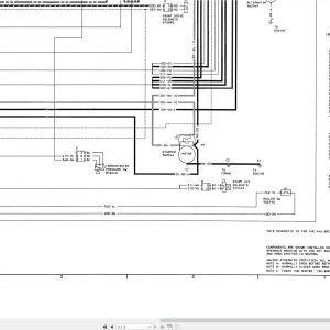 CAT Backhoe Loader 446 Electrical Hydraulic Schematic (2)