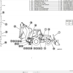 CAT Backhoe Loader 446 Electrical Hydraulic Schematic (3)
