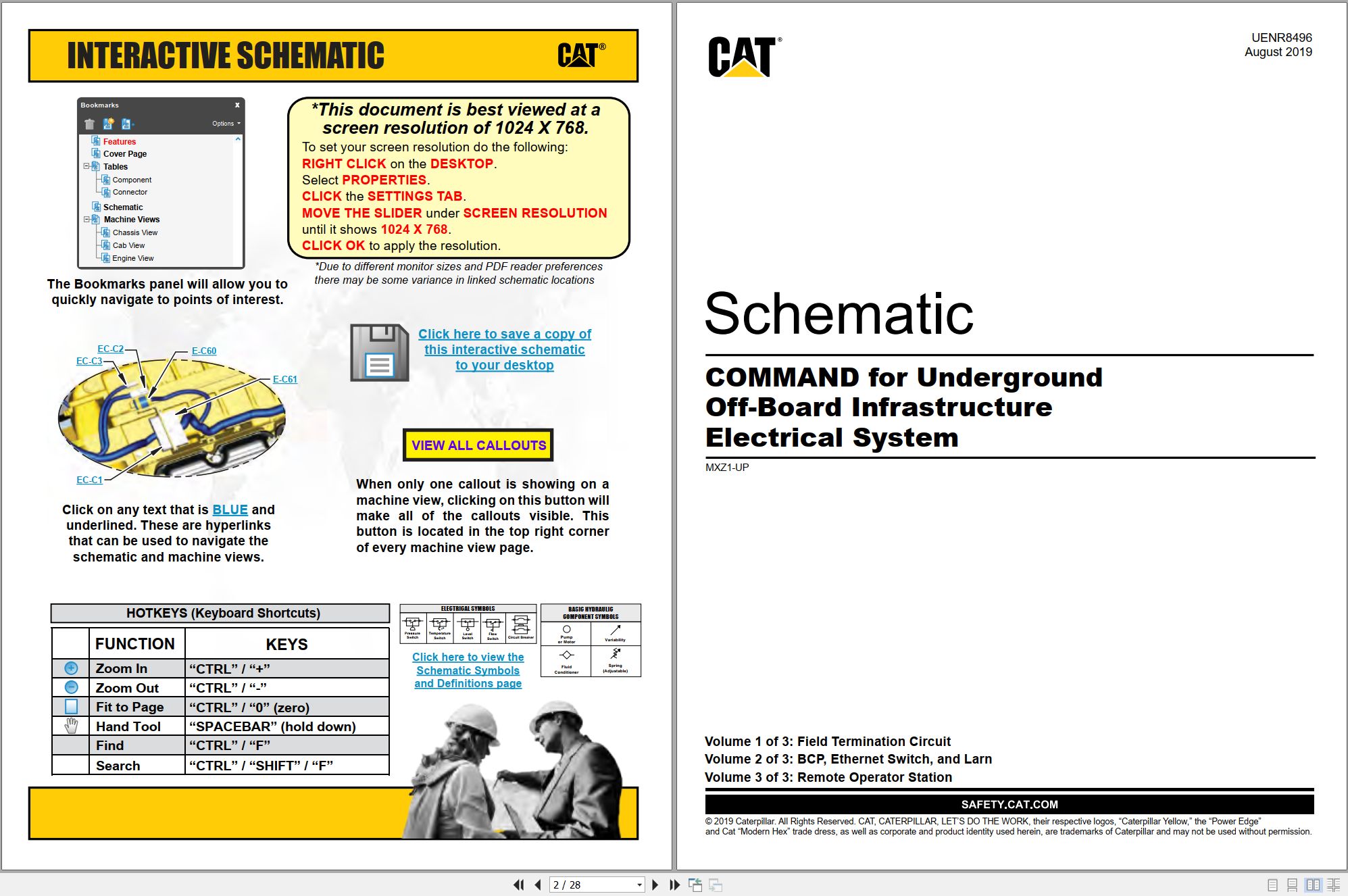 CAT COMMAND MXZ1 Electrical Schematic UENR8496 00 2019 (1)