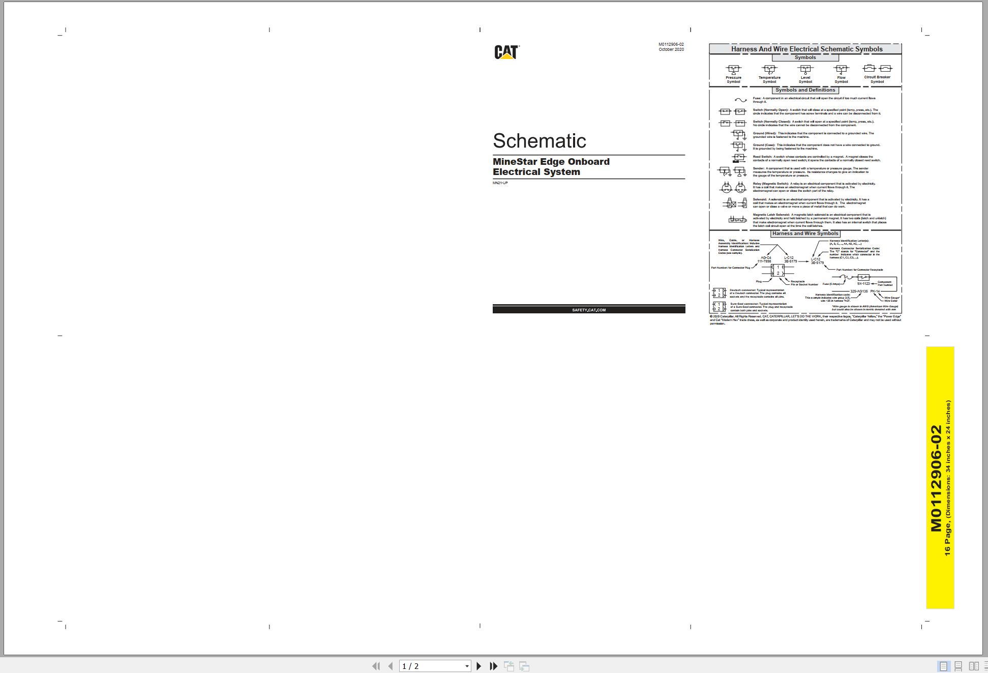CAT COMMAND Minestar Edge Onboard Electrical Schematic M0112906 02 2020 (1)