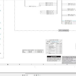 CAT Cold Planer PC310 XD Electrical Hydraulic Schematic (2)