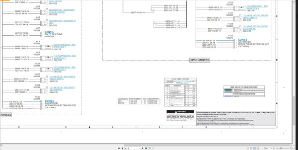 CAT Cold Planer PC310 XD Electrical Hydraulic Schematic (2)