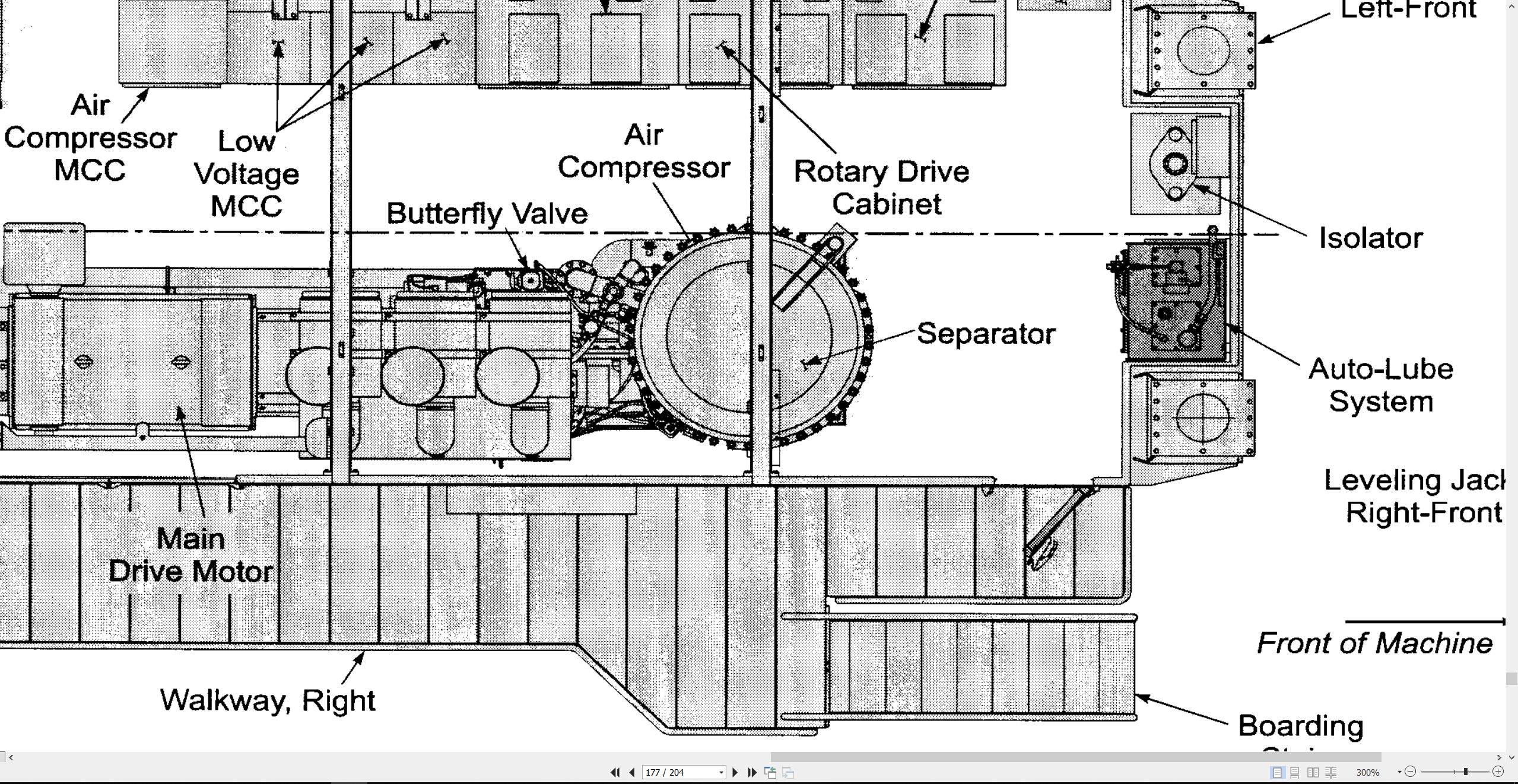 CAT Drill 59HR GA Drawings Electrical Schematic (3)