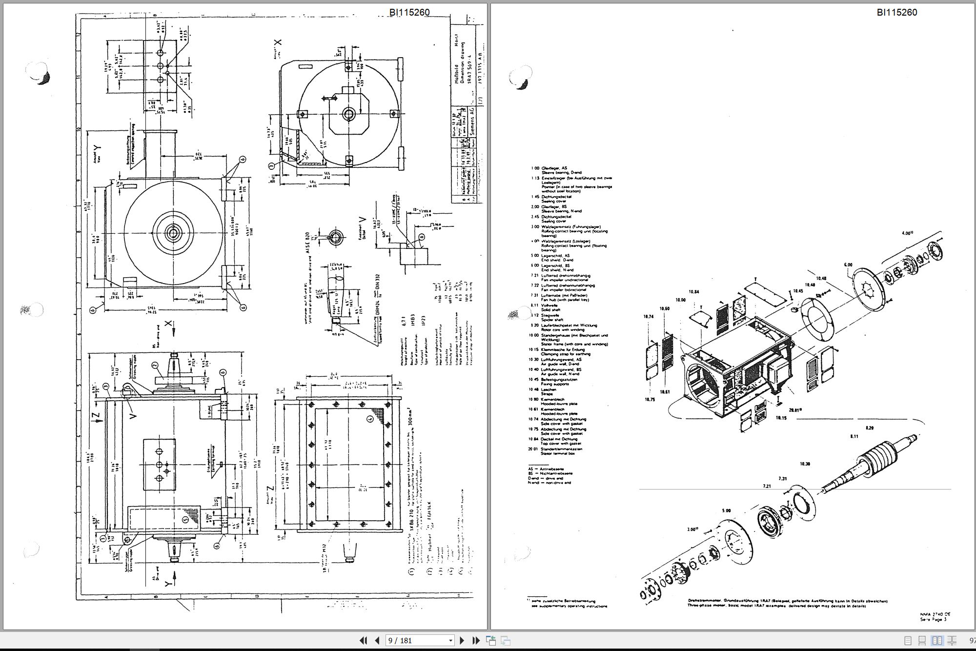 CAT Electric Rope Shovel 495B Electrical Schematic (3)