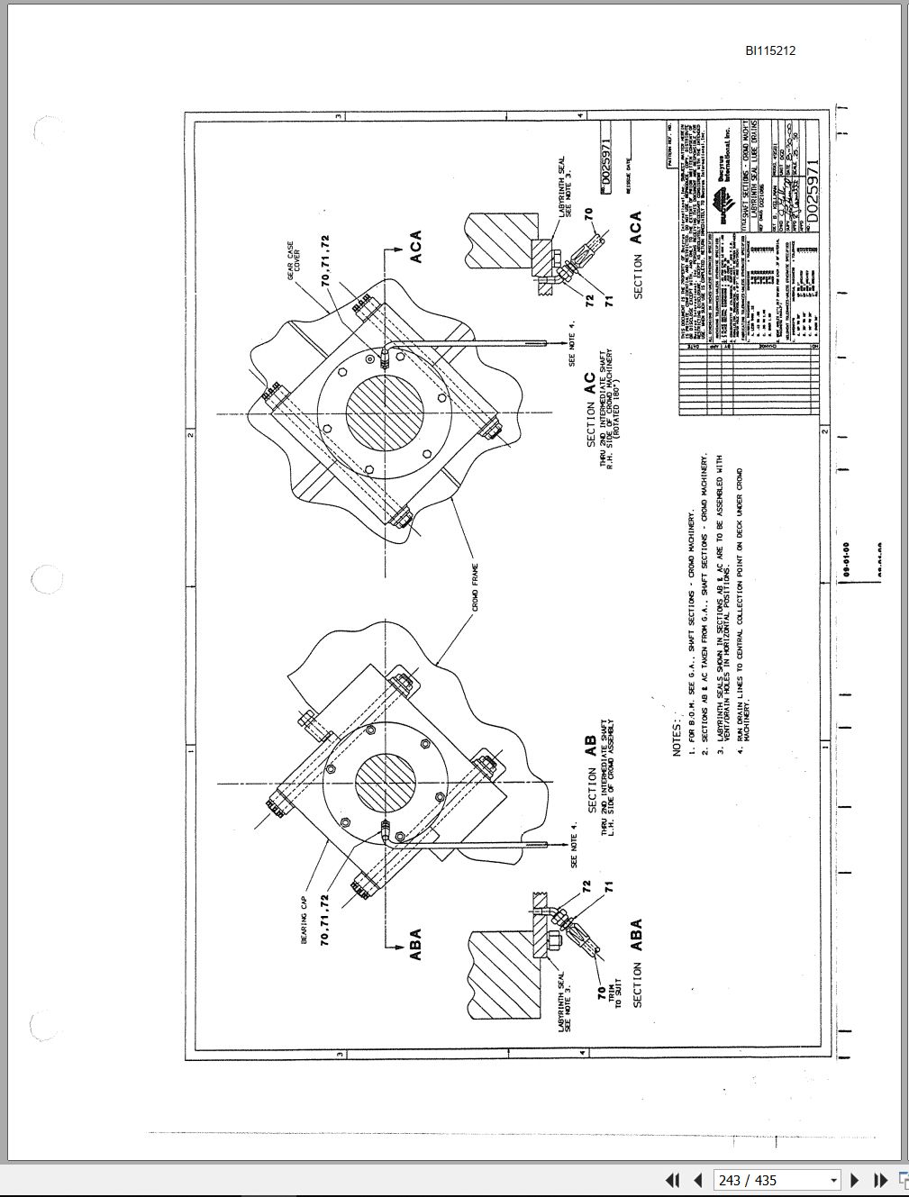 CAT Electric Rope Shovel 495BII Technical Manual (4)