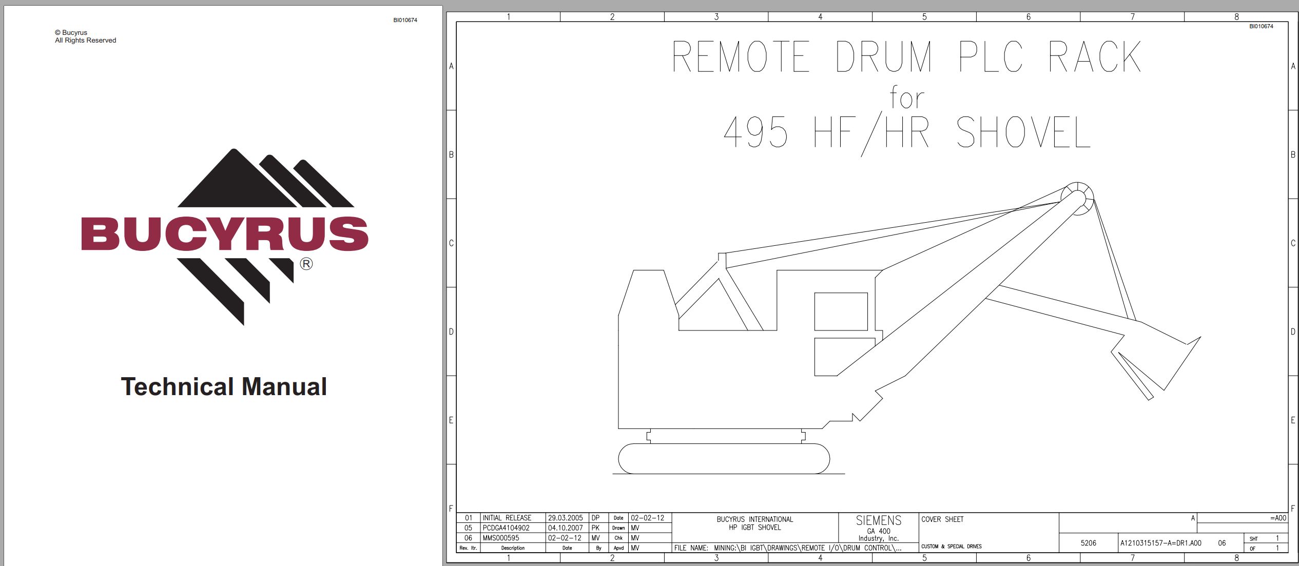 CAT Electric Rope Shovel 495HD Technical Manual (1)