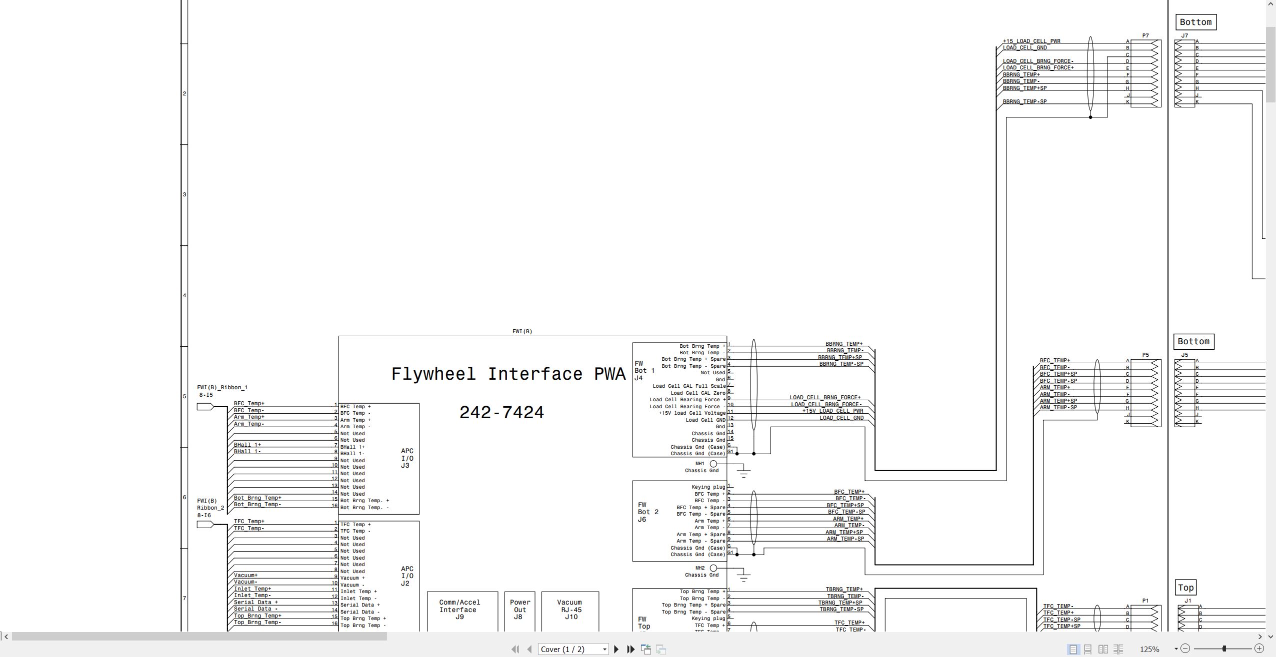 CAT Engine Generator Set ES12F Electrical Schematic RENR8028 00 2004 (2)