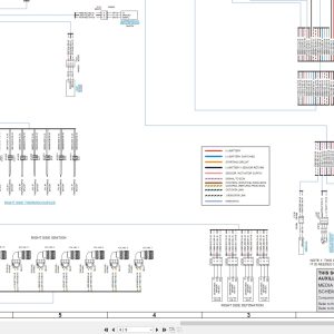 CAT Engine Generator Set G3516C Electrical Schematic (2)