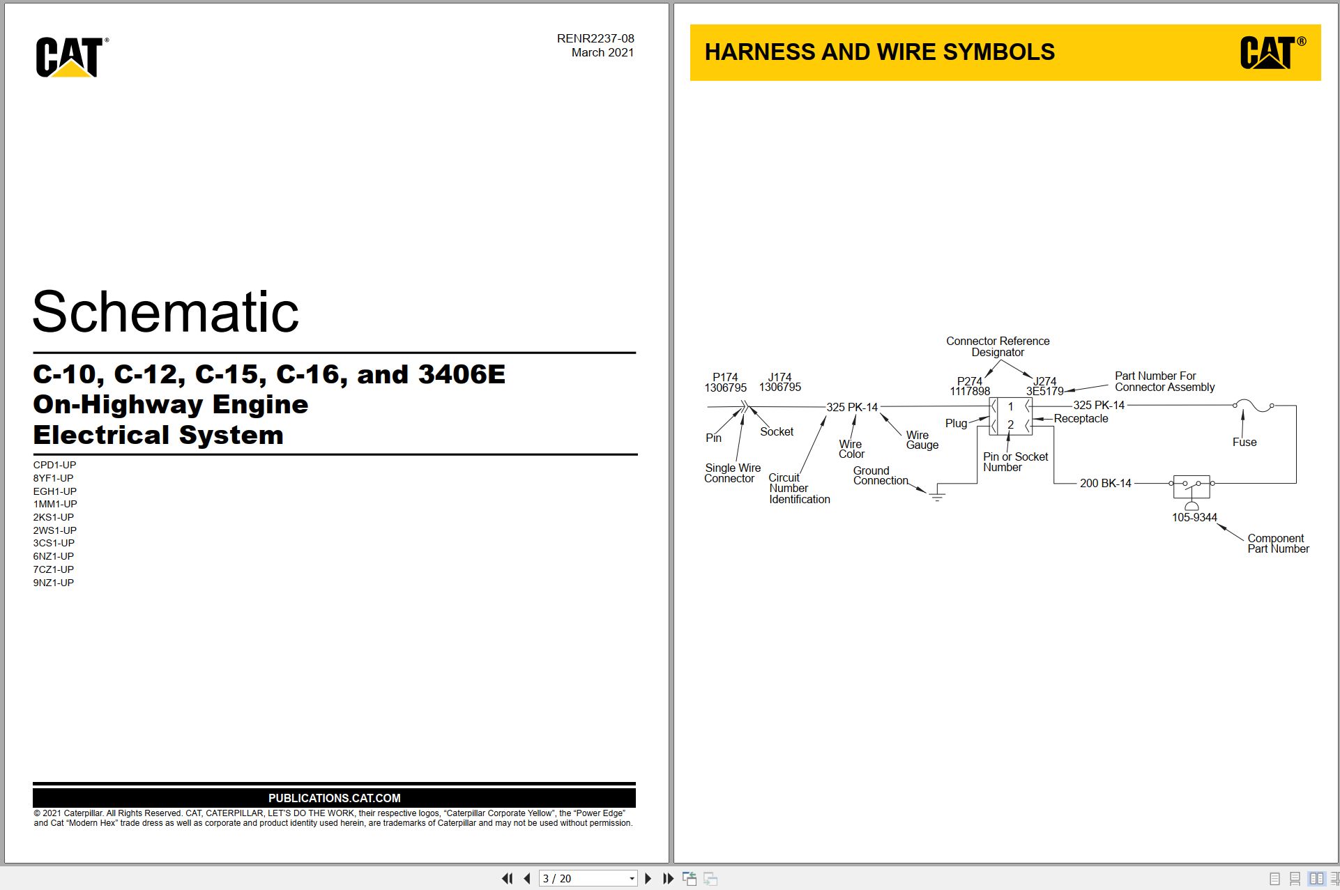 CAT Engine Industrial Electrical Schematic (1)