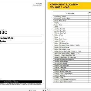 CAT Excavator 355 Electrical Hydraulic Schematic (1)