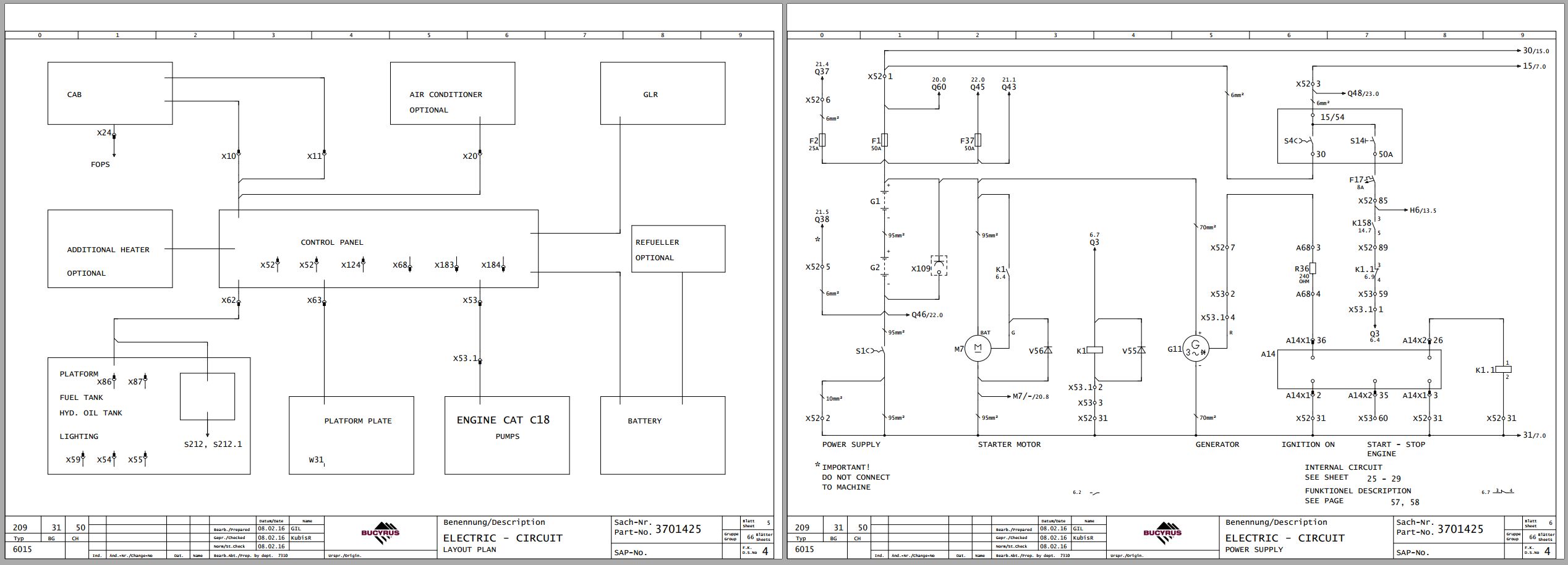 CAT Expanded Mining Products 6015 FS Electric Schematic EN ES (2)
