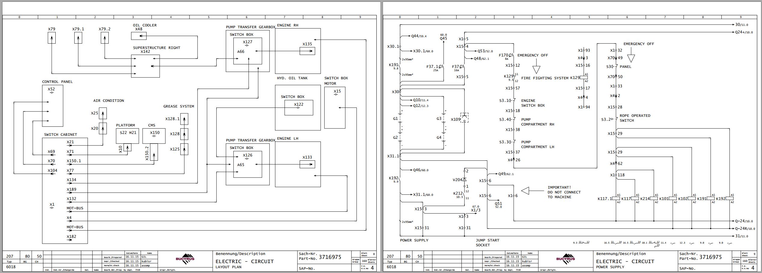 CAT Expanded Mining Products 6018 Electrical Schematic (2)