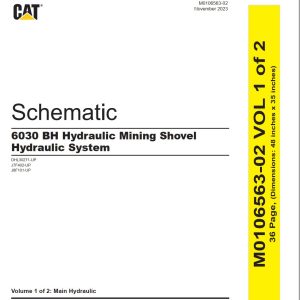 CAT Expanded Mining Products 6030 BH Hydraulic Schematic (1)