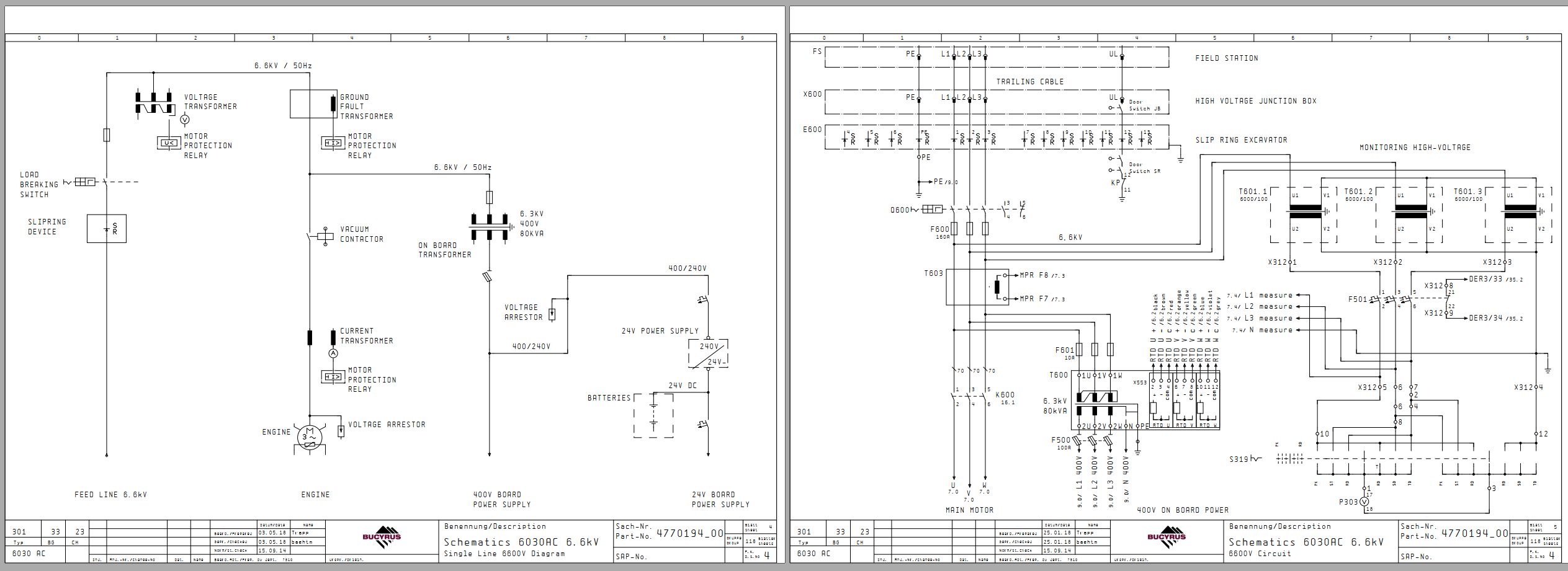 CAT Expanded Mining Products 6030 FS Electrical Parts Manual EN DE (2)
