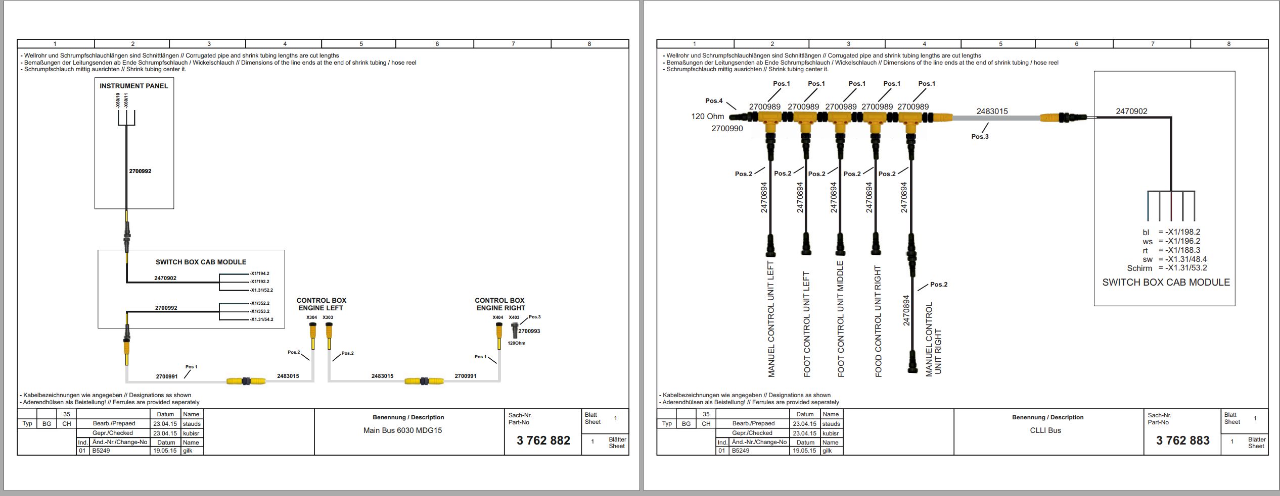 CAT Expanded Mining Products 6030 FS Electrical Parts Manual EN DE (3)