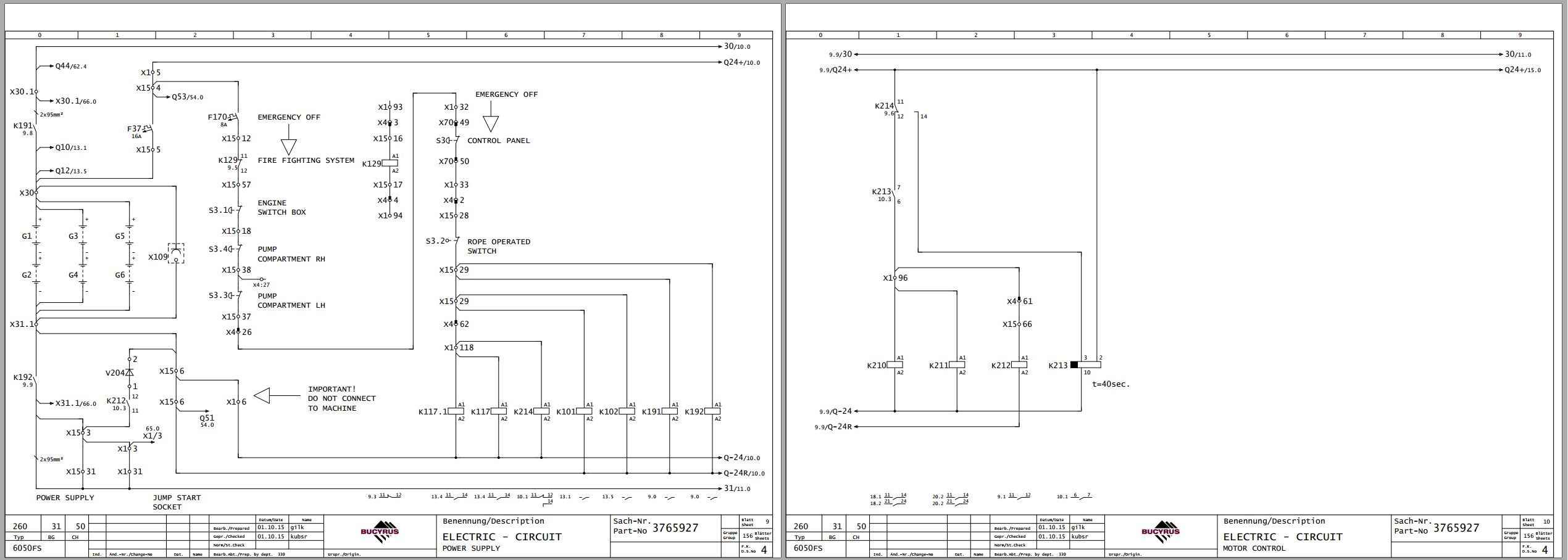 CAT Expanded Mining Products 6050 Electrical Schematic (3)