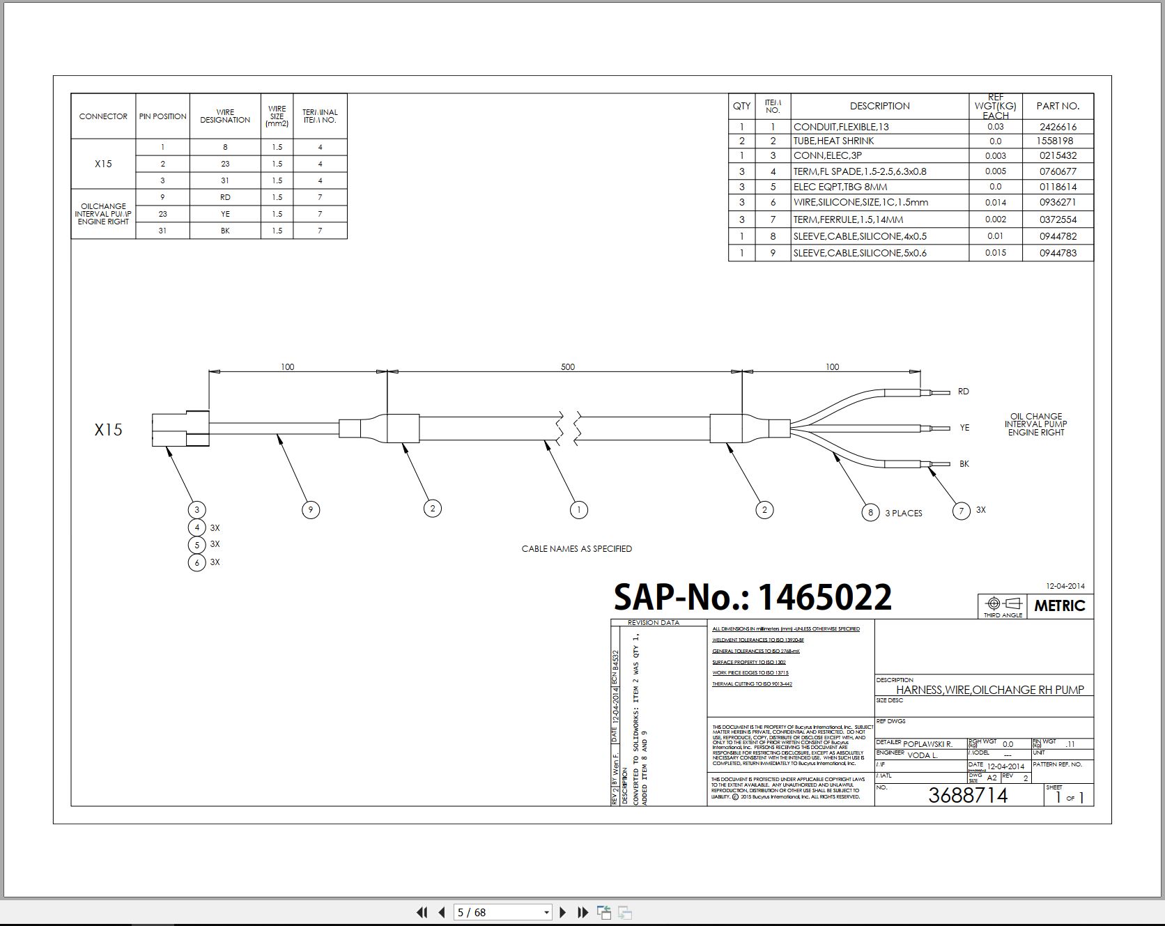 CAT Expanded Mining Products 6050 Electrical Schematic (4)