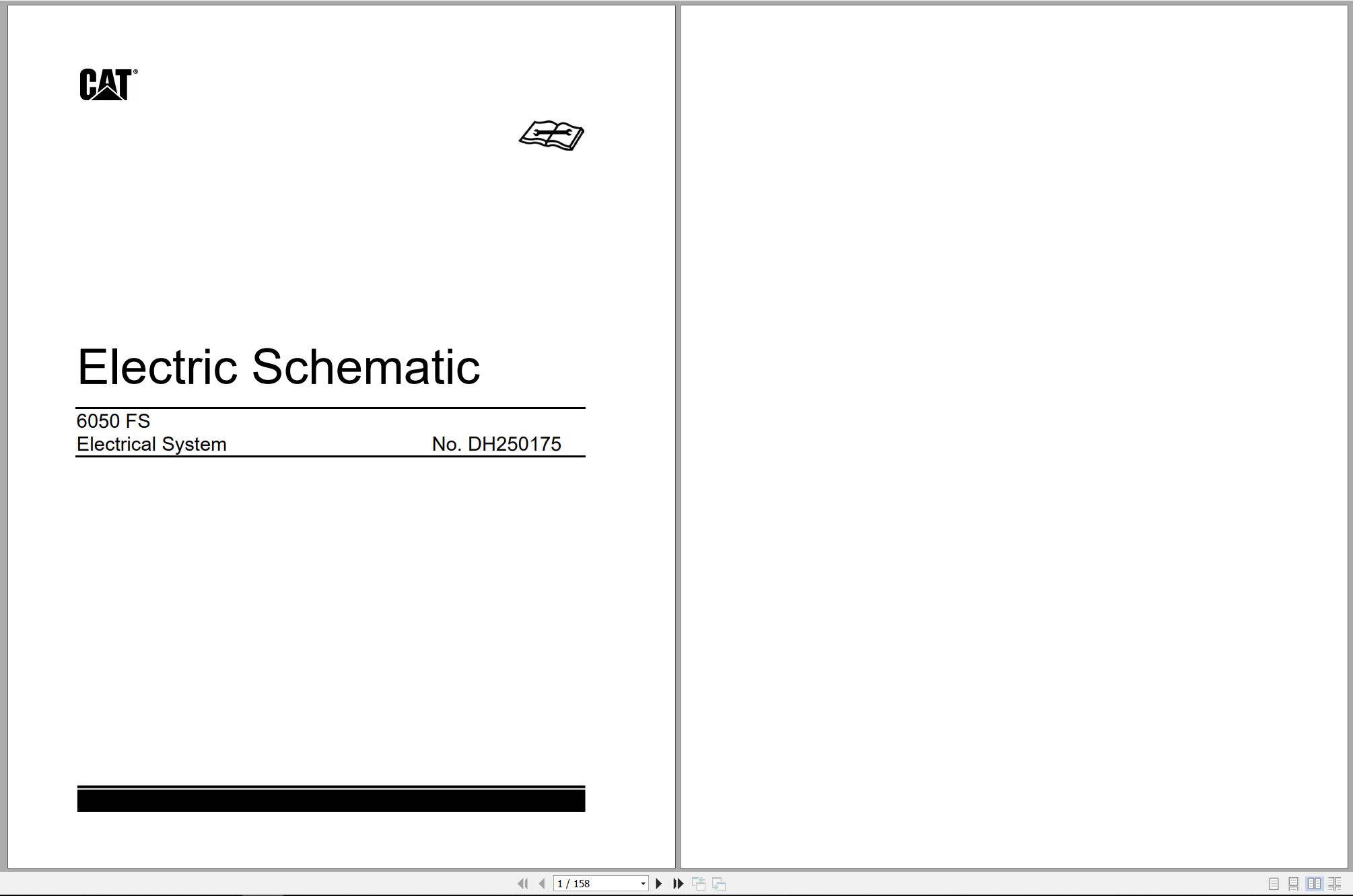 CAT Expanded Mining Products 6050 FS Electric Schematic (1)