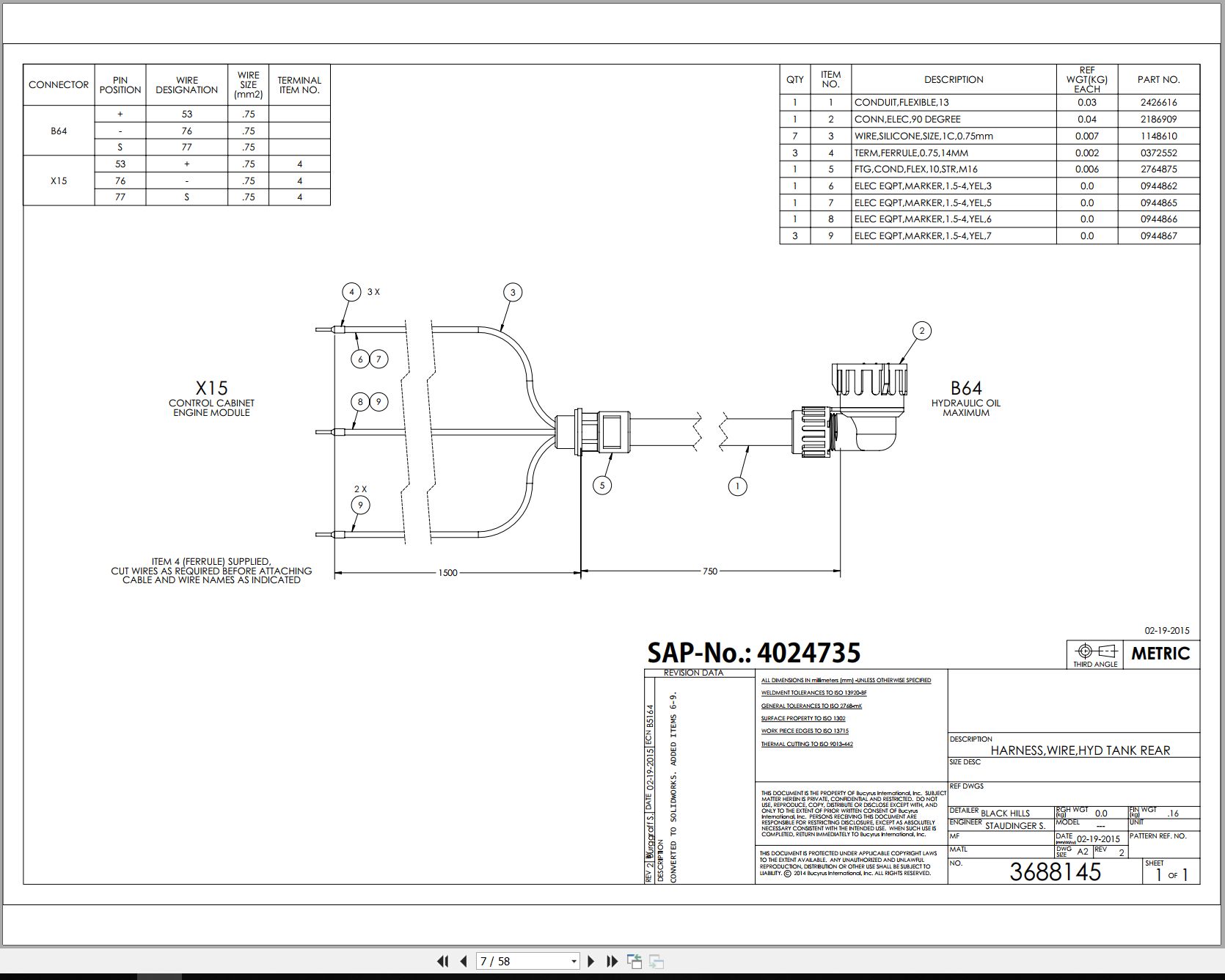 CAT Expanded Mining Products 6050 FS Electric Schematic (3)