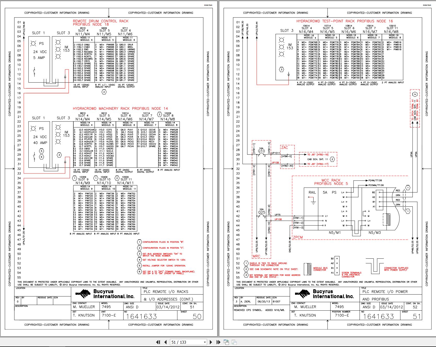 CAT Expanded Mining Products 7495 Air Cab Electrical Hydraulic Schematic (2)