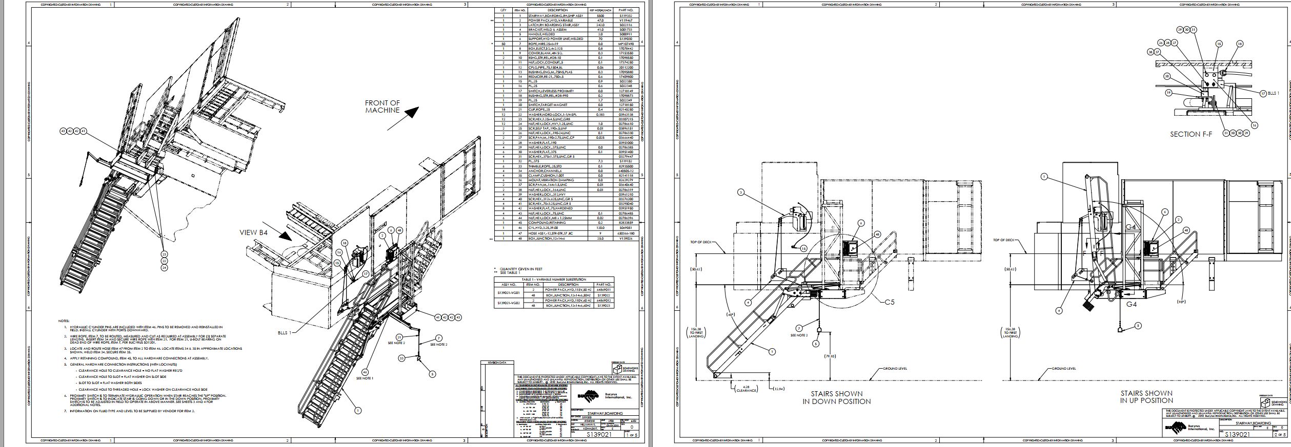 CAT Expanded Mining Products 7495 Air Cab Electrical Hydraulic Schematic (4)